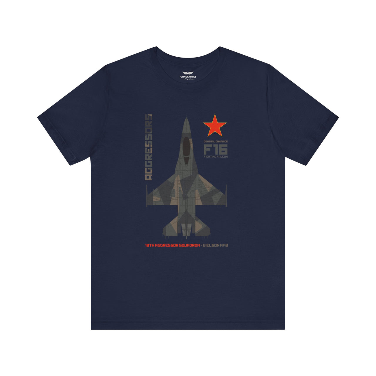 Aggressor F-16 Fighting Falcon - T-shirt