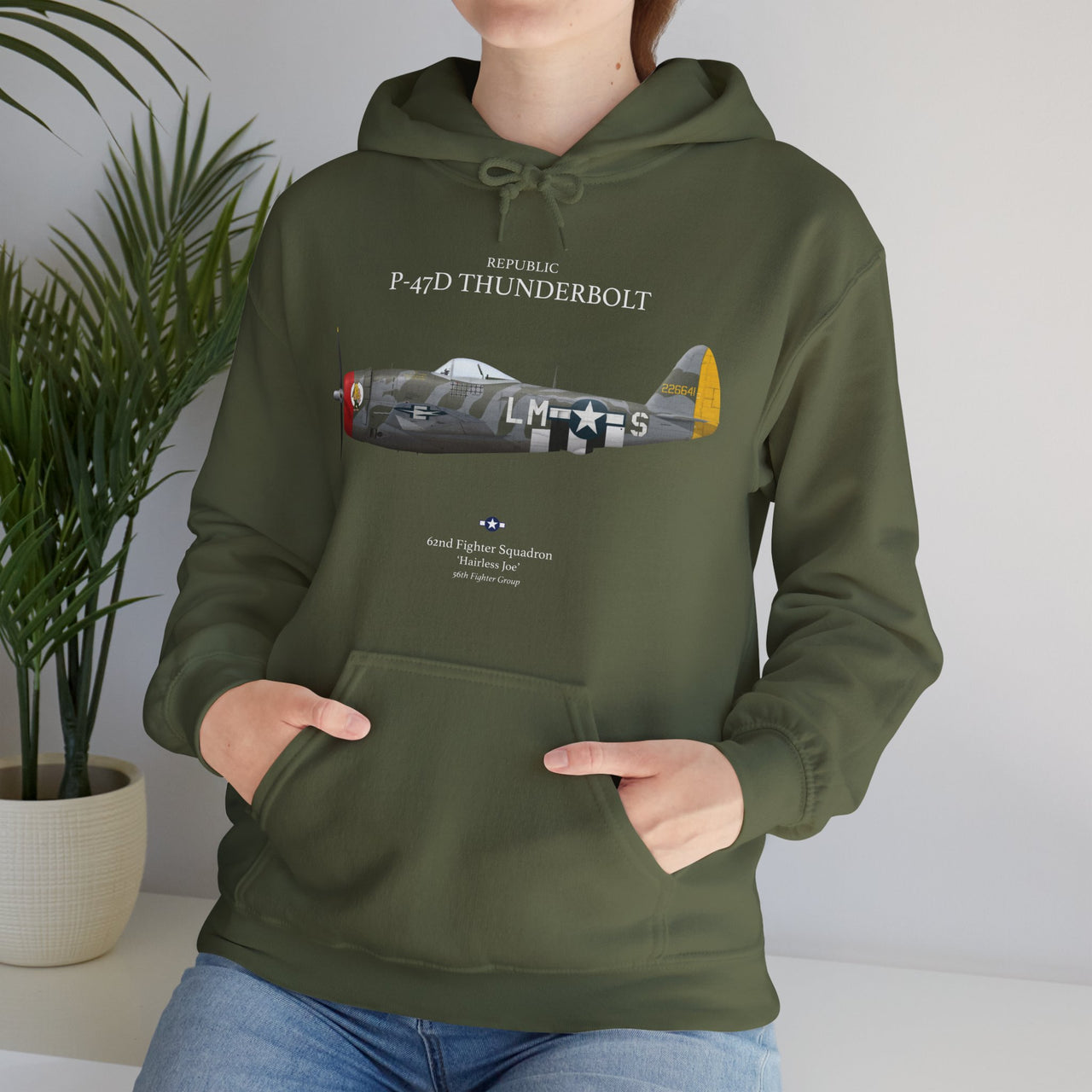 P-47D Thunderbolt  - Hoodie