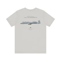 Thumbnail for A-10C Thunderbolt II - T-shirt printed on back