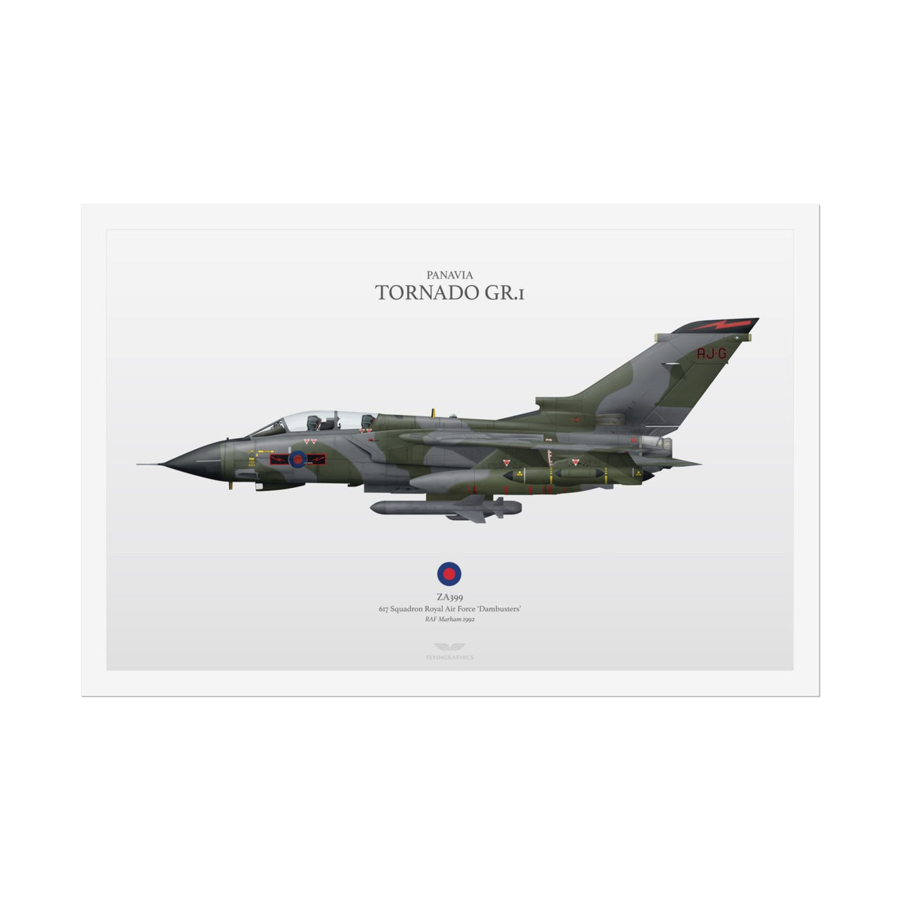 Tornado GR.1 617SQN -  Rolled Poster