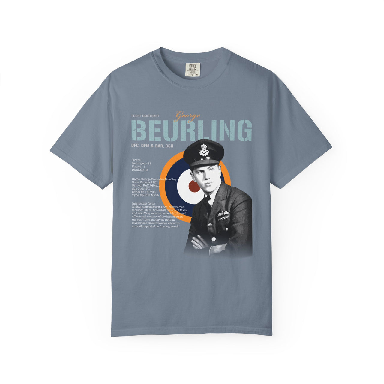 George Beurling - T-shirt
