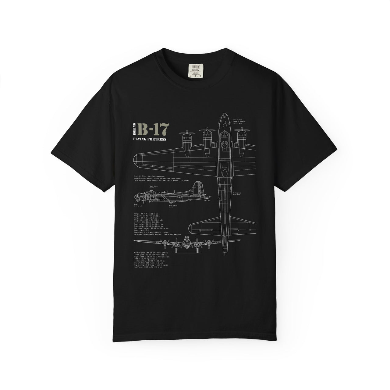 B-17 Flying Fortress - T-shirt