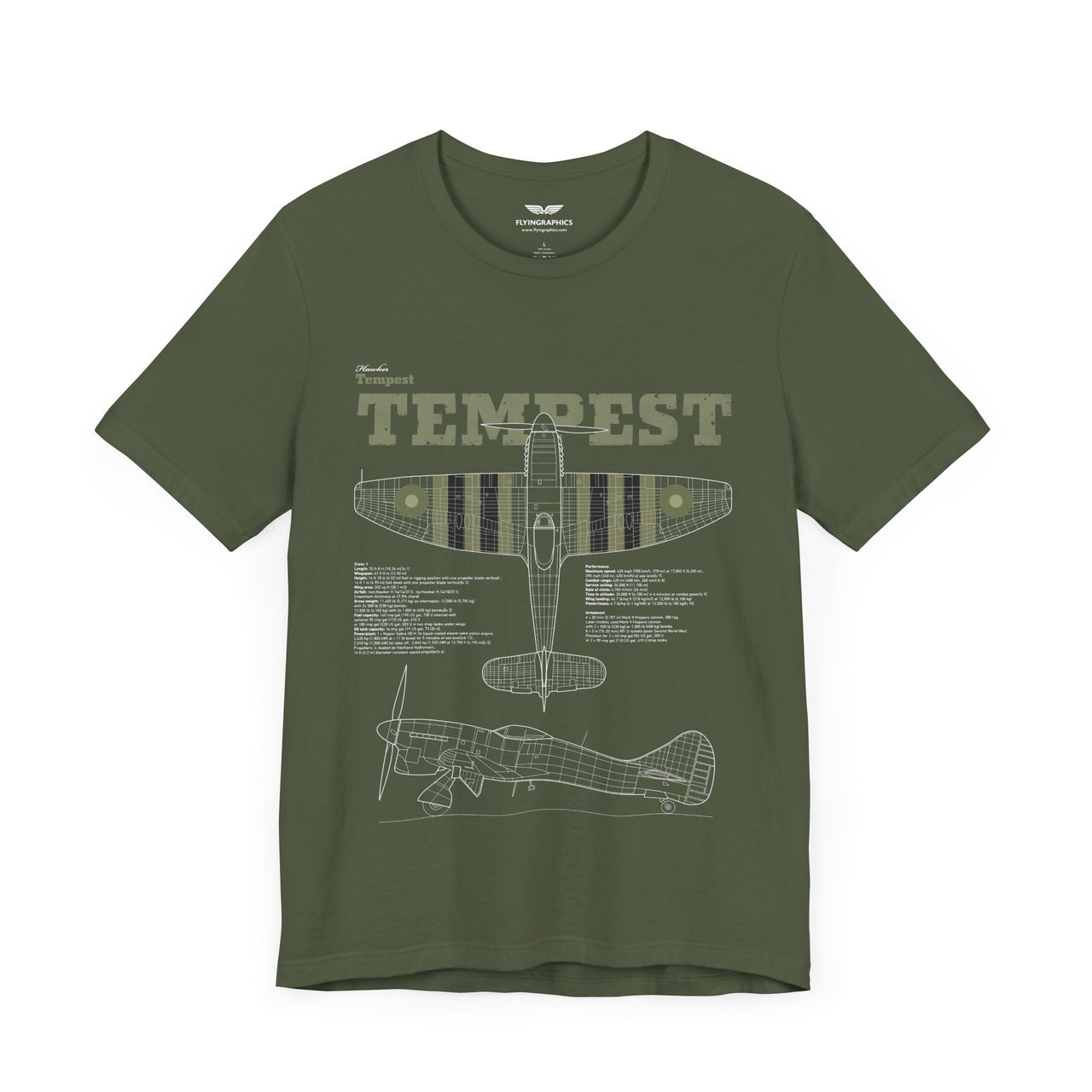 Hawker Tempest  - T-shirt