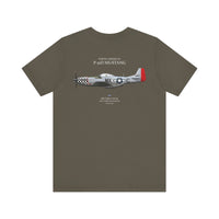 Thumbnail for P-51D Mustang 78th FG - T-shirt printed on back