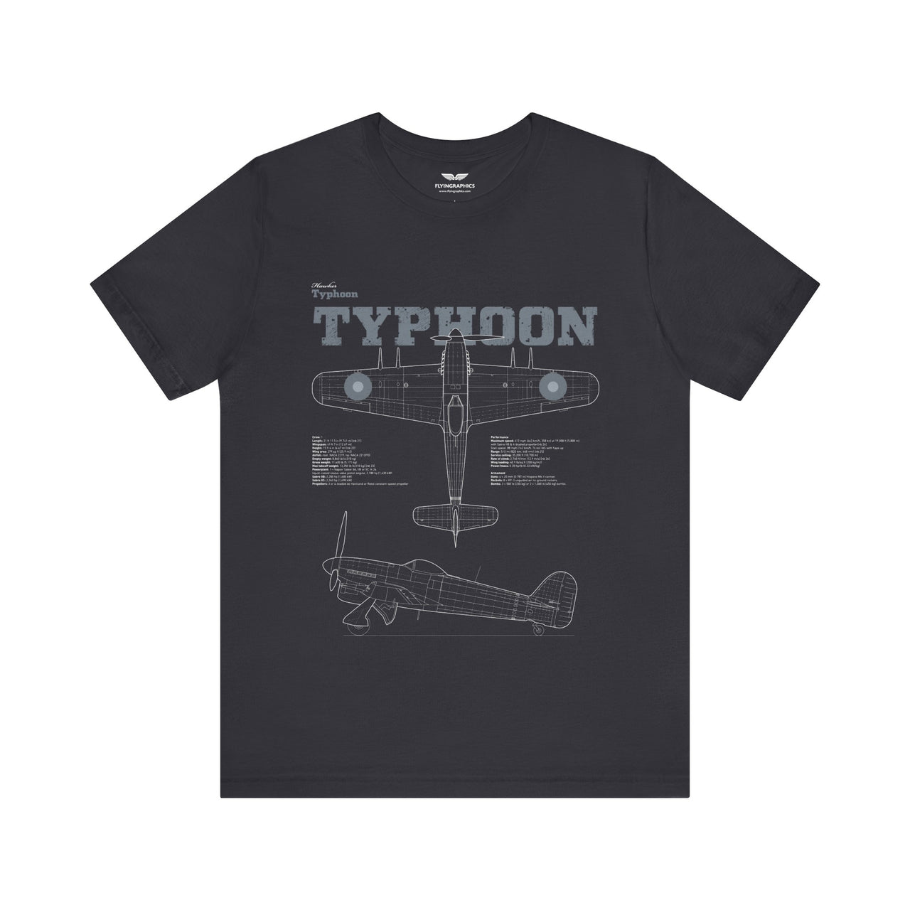 Hawker Typhoon  - T-shirt