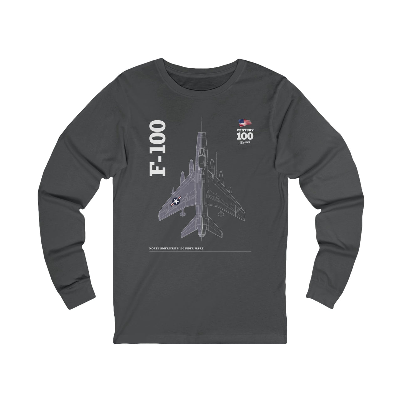 F-100 Super Sabre - Long Sleeve Tee