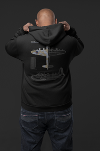 Thumbnail for Sunderland - Hoodie printed on back