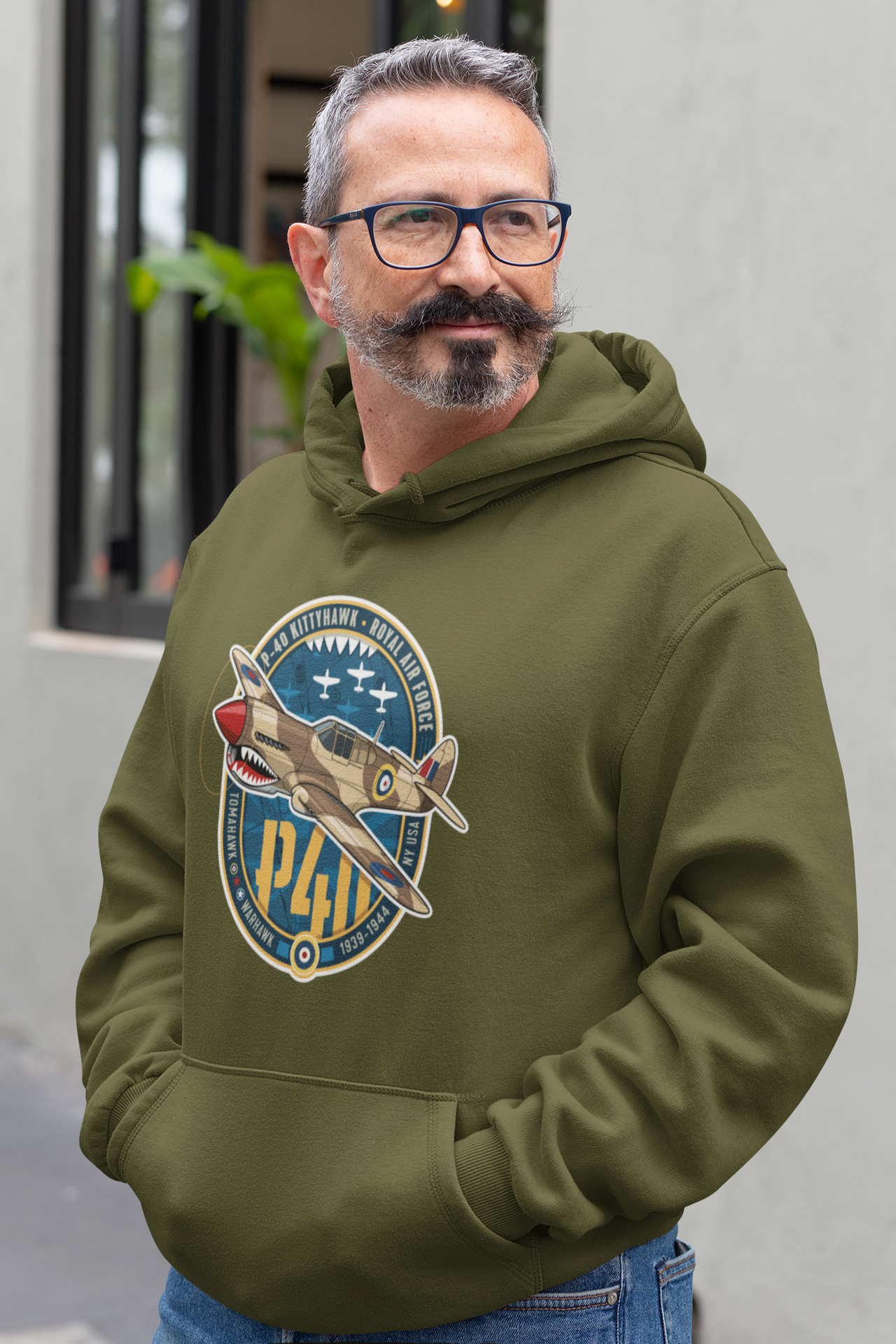 P-40 Kittyhawk - Hoodie